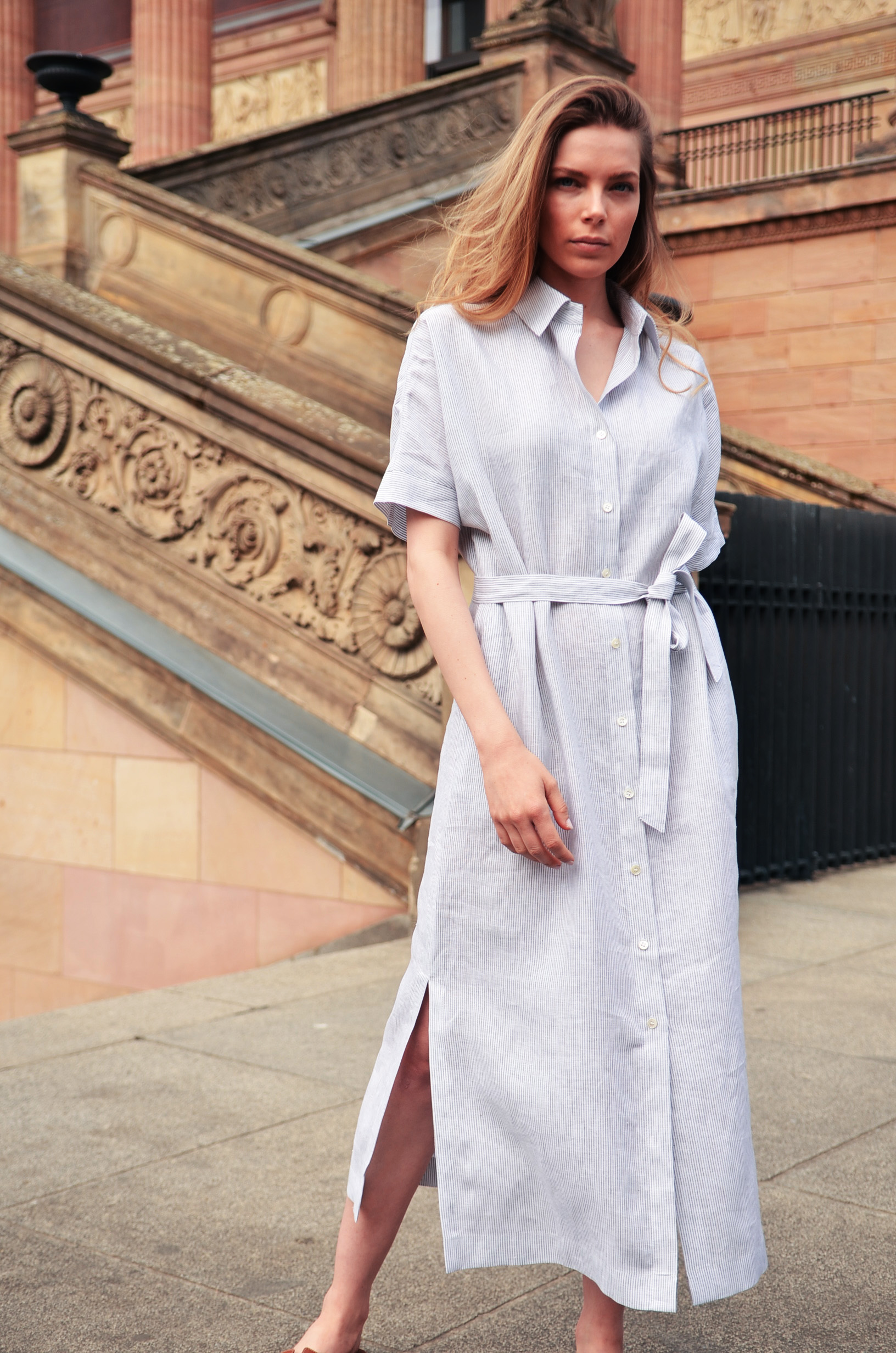 Linen Dress Anni - The Garden Collection by MARCHA